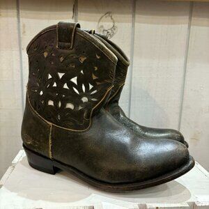 Ash Julian Laser-Cut Boots - Size 38.5